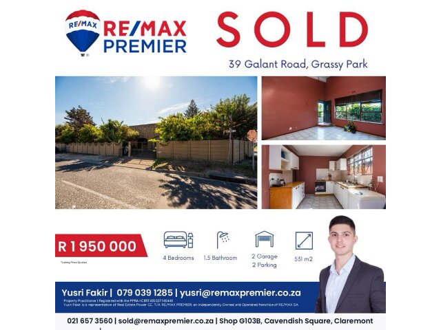  127  8th avenue grassy park , Grassy Park, Cape Town 